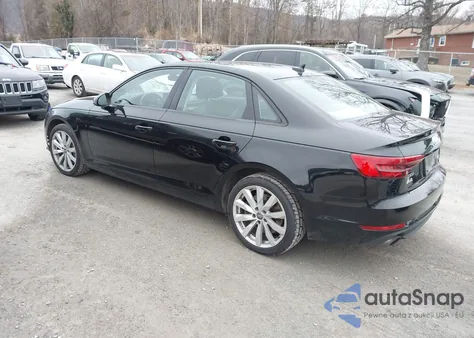 2017 Audi A4 2.0T Premium z USA, uszkodzony, nr VIN WAUANAF4XHN038871